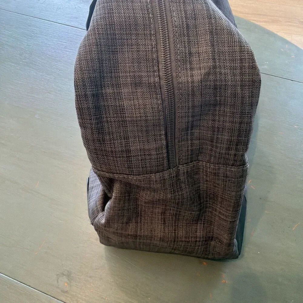 John‎ Varvatos Gray & Black Weekender Gym Travel Duffle Bag Carry On